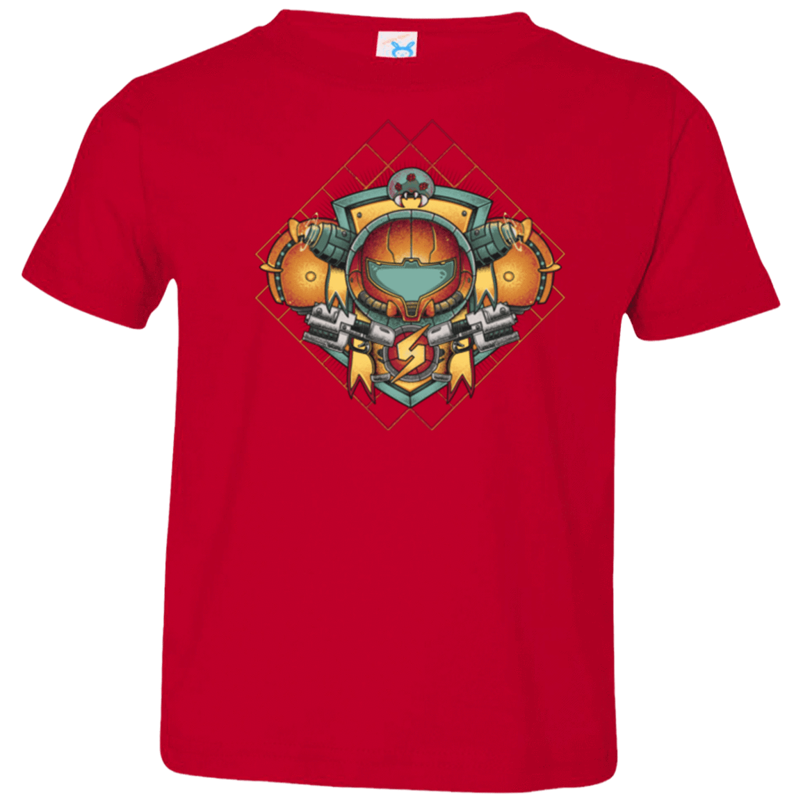 T-Shirts Red / 2T Samus crest Toddler Premium T-Shirt