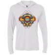 T-Shirts Heather White / X-Small Samus crest Triblend Long Sleeve Hoodie Tee