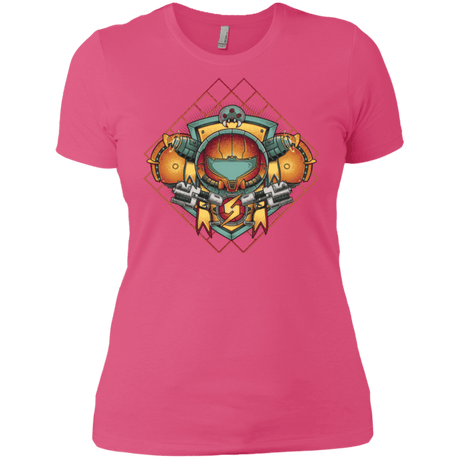 T-Shirts Hot Pink / X-Small Samus crest Women's Premium T-Shirt