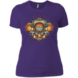 T-Shirts Purple / X-Small Samus crest Women's Premium T-Shirt