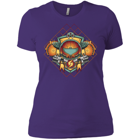 T-Shirts Purple / X-Small Samus crest Women's Premium T-Shirt