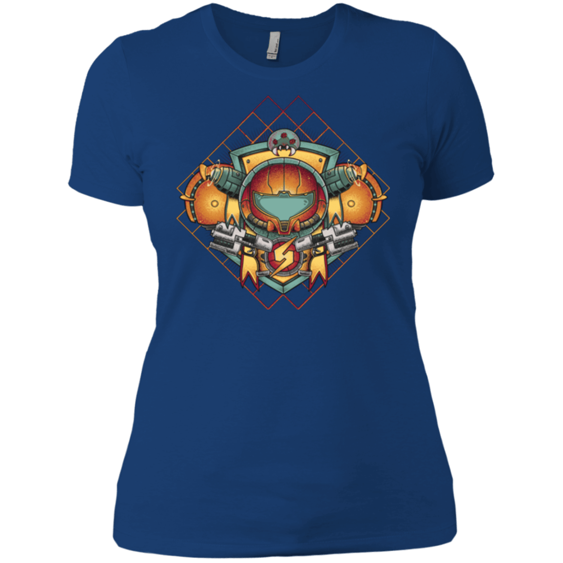 T-Shirts Royal / X-Small Samus crest Women's Premium T-Shirt