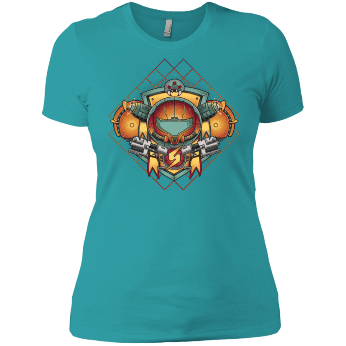 T-Shirts Tahiti Blue / X-Small Samus crest Women's Premium T-Shirt