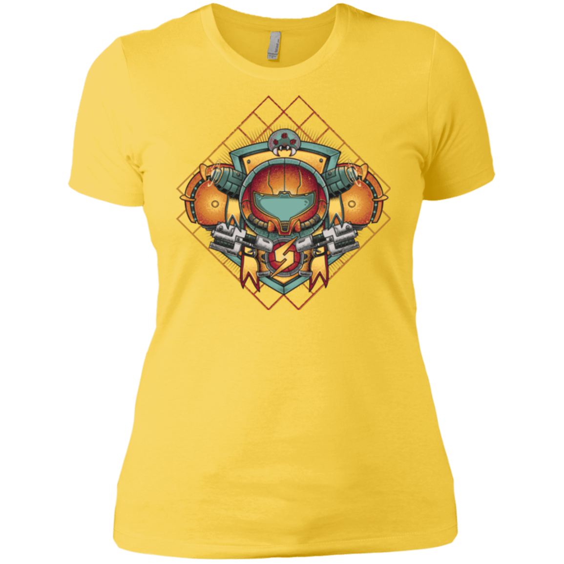 T-Shirts Vibrant Yellow / X-Small Samus crest Women's Premium T-Shirt