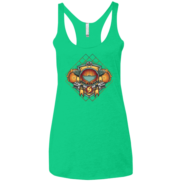 T-Shirts Envy / X-Small Samus crest Women's Triblend Racerback Tank