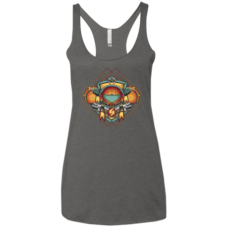T-Shirts Premium Heather / X-Small Samus crest Women's Triblend Racerback Tank