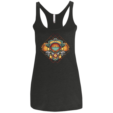 T-Shirts Vintage Black / X-Small Samus crest Women's Triblend Racerback Tank