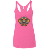 T-Shirts Vintage Pink / X-Small Samus crest Women's Triblend Racerback Tank