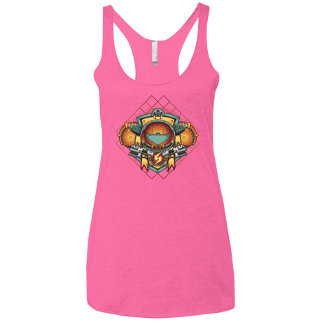 T-Shirts Vintage Pink / X-Small Samus crest Women's Triblend Racerback Tank
