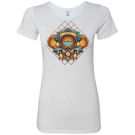 T-Shirts Heather White / Small Samus crest Women's Triblend T-Shirt