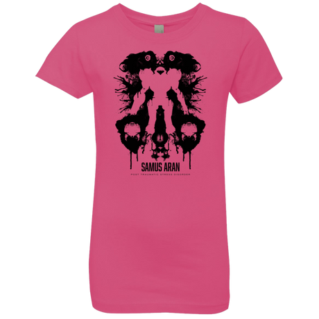 T-Shirts Hot Pink / YXS Samus Ink Blot Girls Premium T-Shirt