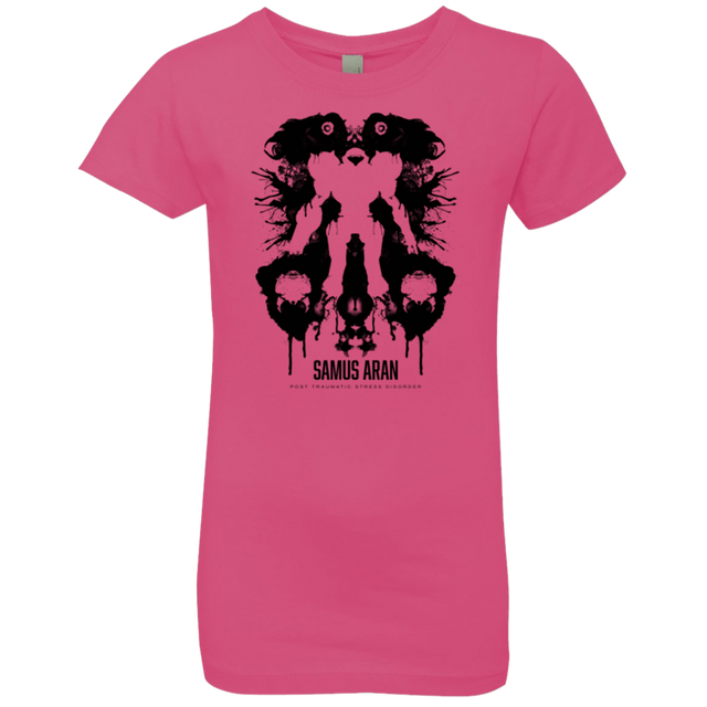 T-Shirts Hot Pink / YXS Samus Ink Blot Girls Premium T-Shirt