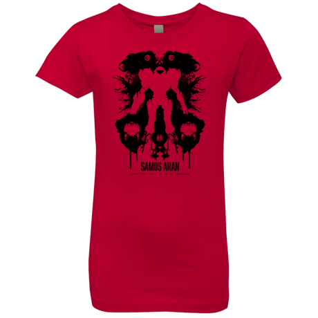 T-Shirts Red / YXS Samus Ink Blot Girls Premium T-Shirt