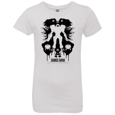 T-Shirts White / YXS Samus Ink Blot Girls Premium T-Shirt