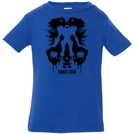 T-Shirts Royal / 6 Months Samus Ink Blot Infant Premium T-Shirt