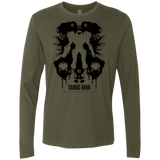 T-Shirts Military Green / Small Samus Ink Blot Men's Premium Long Sleeve