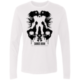 T-Shirts White / Small Samus Ink Blot Men's Premium Long Sleeve