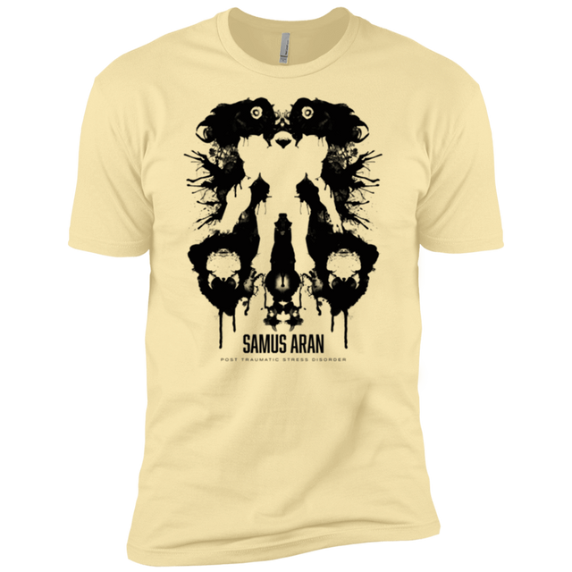 T-Shirts Banana Cream / X-Small Samus Ink Blot Men's Premium T-Shirt