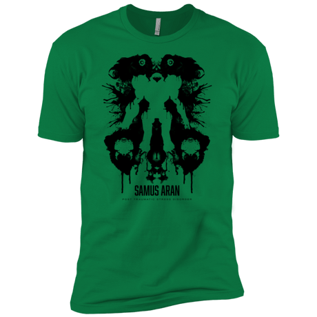 T-Shirts Kelly Green / X-Small Samus Ink Blot Men's Premium T-Shirt