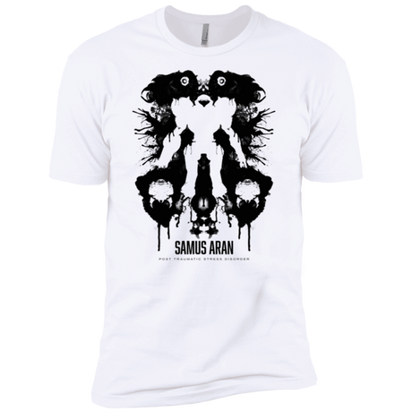 T-Shirts White / X-Small Samus Ink Blot Men's Premium T-Shirt