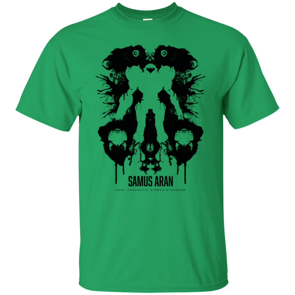 T-Shirts Irish Green / Small Samus Ink Blot T-Shirt
