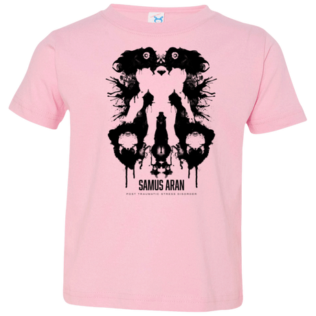 T-Shirts Pink / 2T Samus Ink Blot Toddler Premium T-Shirt