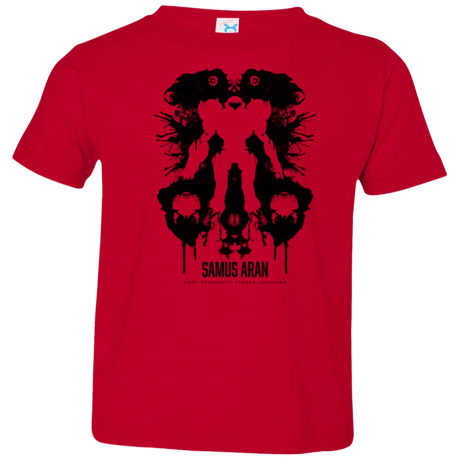 T-Shirts Red / 2T Samus Ink Blot Toddler Premium T-Shirt