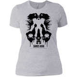 T-Shirts Heather Grey / X-Small Samus Ink Blot Women's Premium T-Shirt