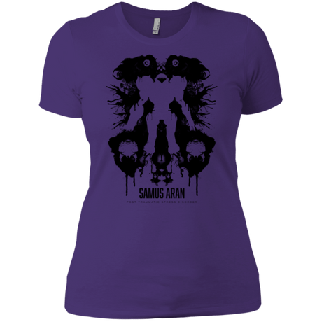 T-Shirts Purple / X-Small Samus Ink Blot Women's Premium T-Shirt