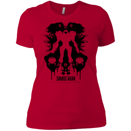 T-Shirts Red / X-Small Samus Ink Blot Women's Premium T-Shirt
