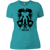 T-Shirts Tahiti Blue / X-Small Samus Ink Blot Women's Premium T-Shirt