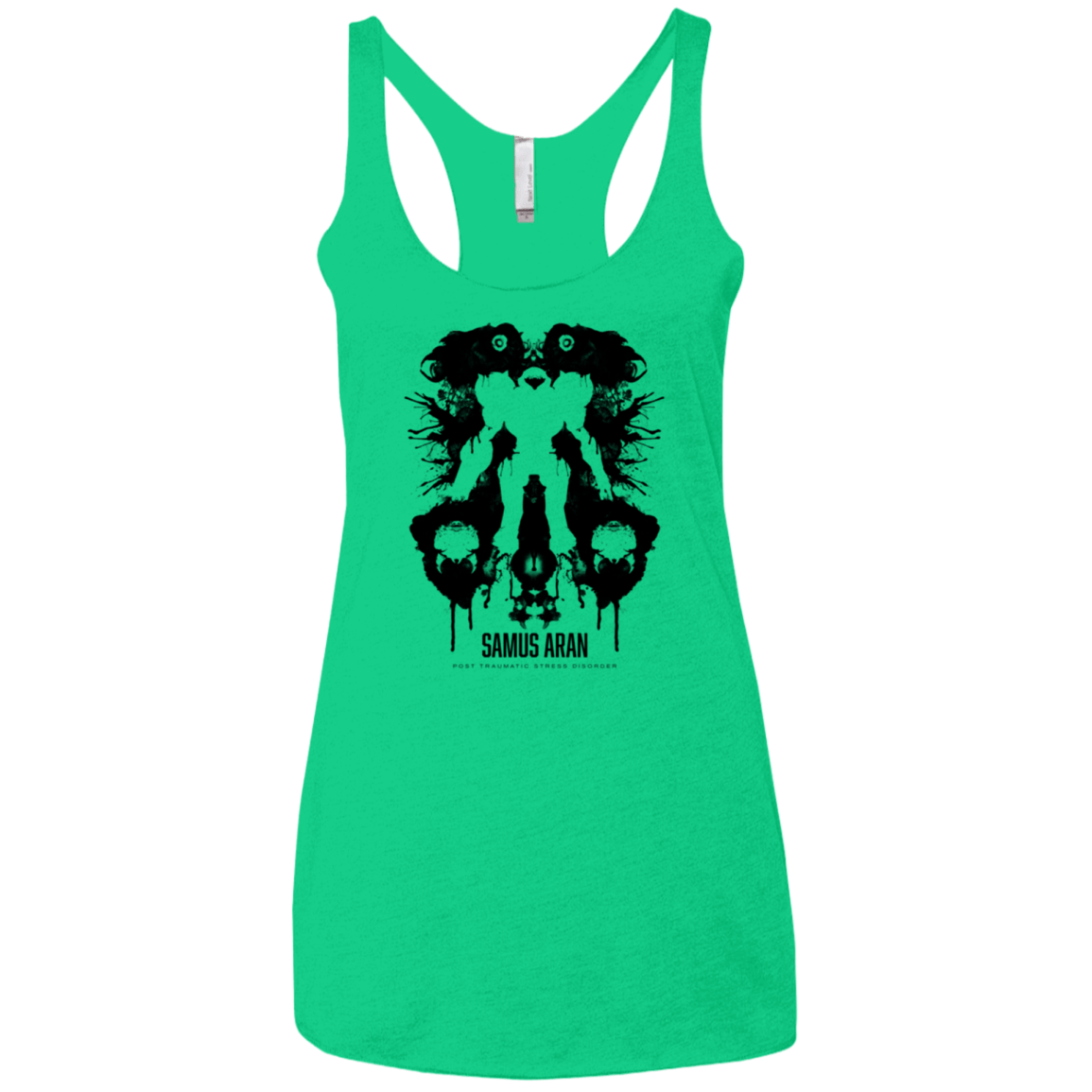 T-Shirts Envy / X-Small Samus Ink Blot Women's Triblend Racerback Tank