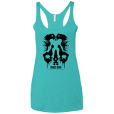 T-Shirts Tahiti Blue / X-Small Samus Ink Blot Women's Triblend Racerback Tank