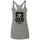 T-Shirts Venetian Grey / X-Small Samus Ink Blot Women's Triblend Racerback Tank