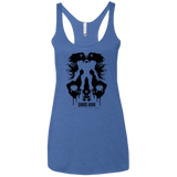 T-Shirts Vintage Royal / X-Small Samus Ink Blot Women's Triblend Racerback Tank