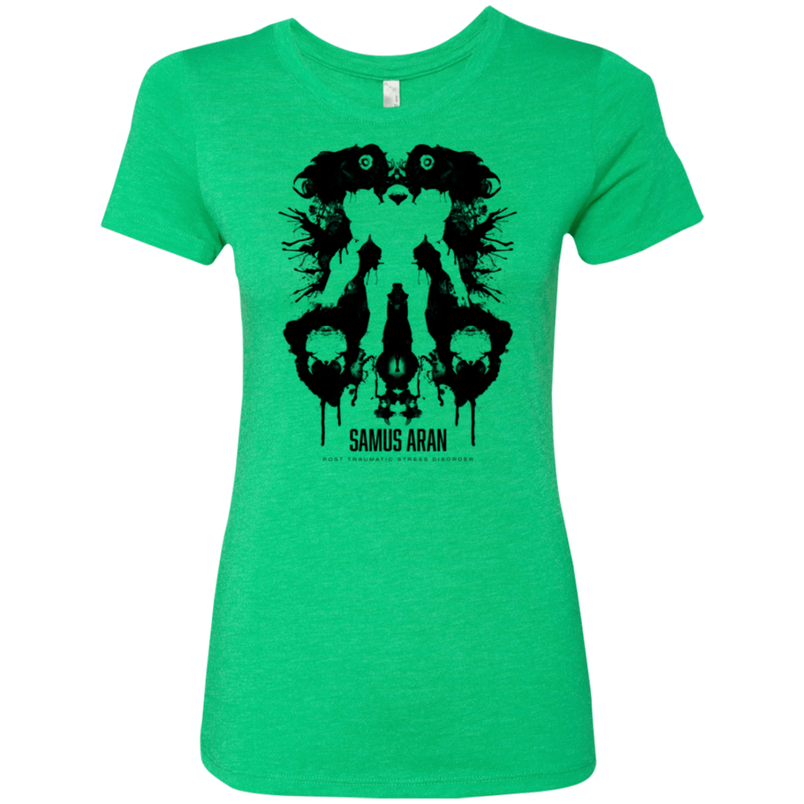 T-Shirts Envy / Small Samus Ink Blot Women's Triblend T-Shirt