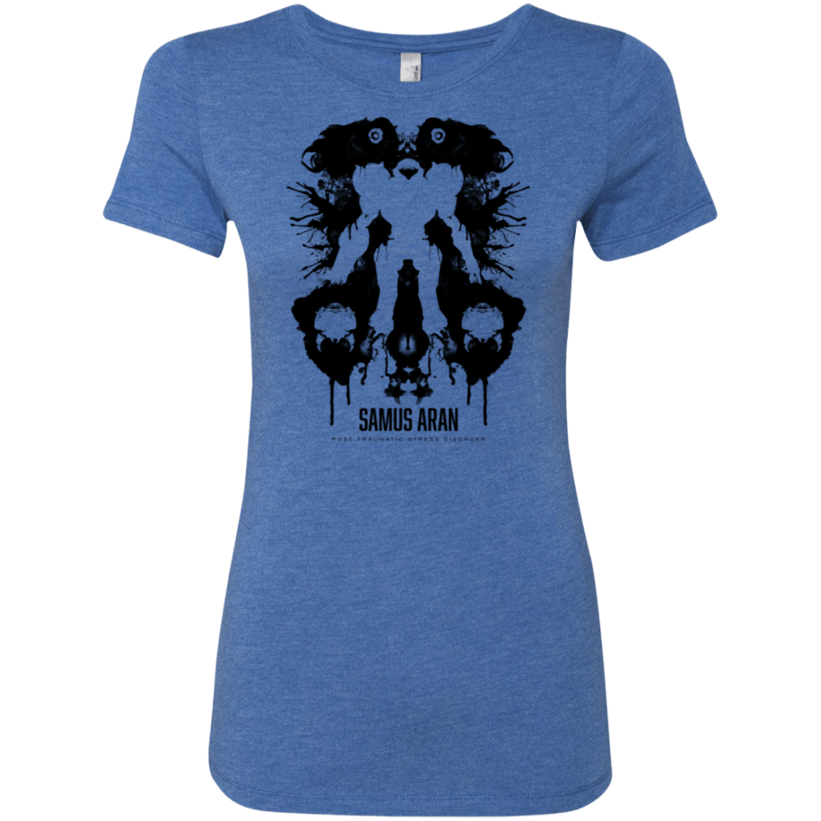 T-Shirts Vintage Royal / Small Samus Ink Blot Women's Triblend T-Shirt