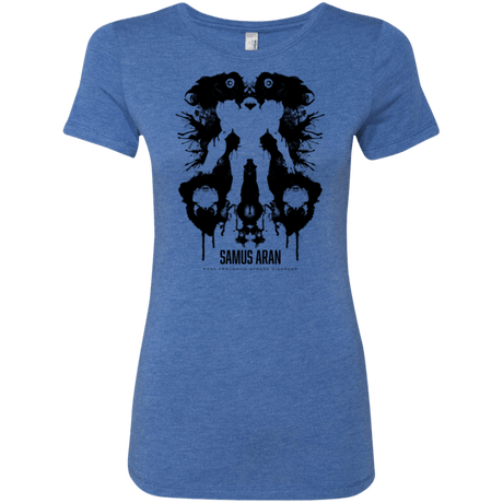 T-Shirts Vintage Royal / Small Samus Ink Blot Women's Triblend T-Shirt