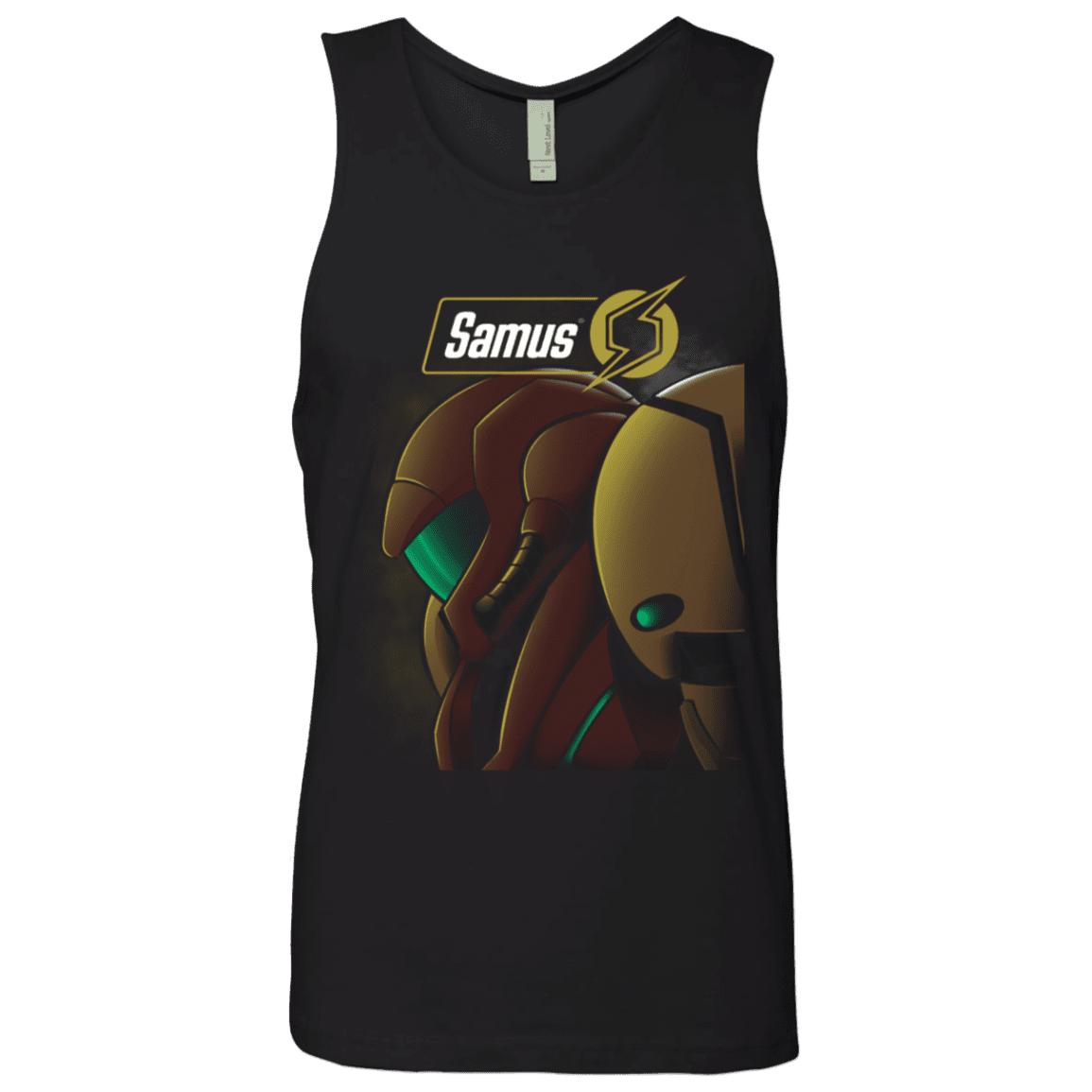 T-Shirts Black / S Samus Men's Premium Tank Top