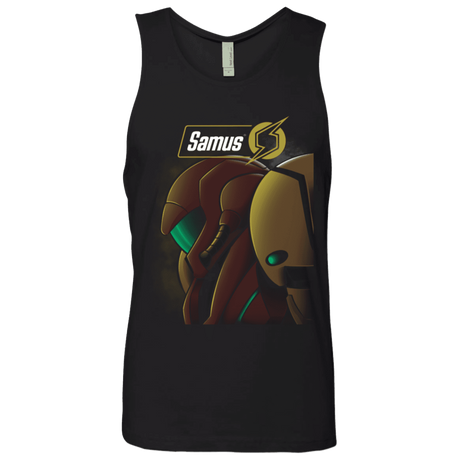 T-Shirts Black / S Samus Men's Premium Tank Top