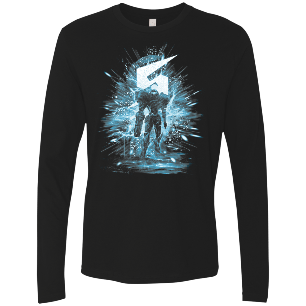 T-Shirts Black / S Samus storm Men's Premium Long Sleeve