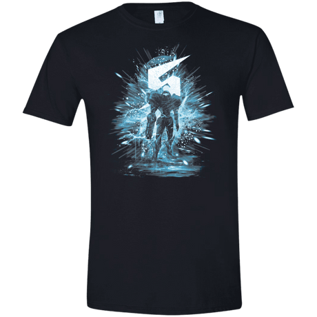 T-Shirts Black / X-Small Samus storm Men's Semi-Fitted Softstyle