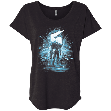 T-Shirts Vintage Black / X-Small Samus storm Triblend Dolman Sleeve