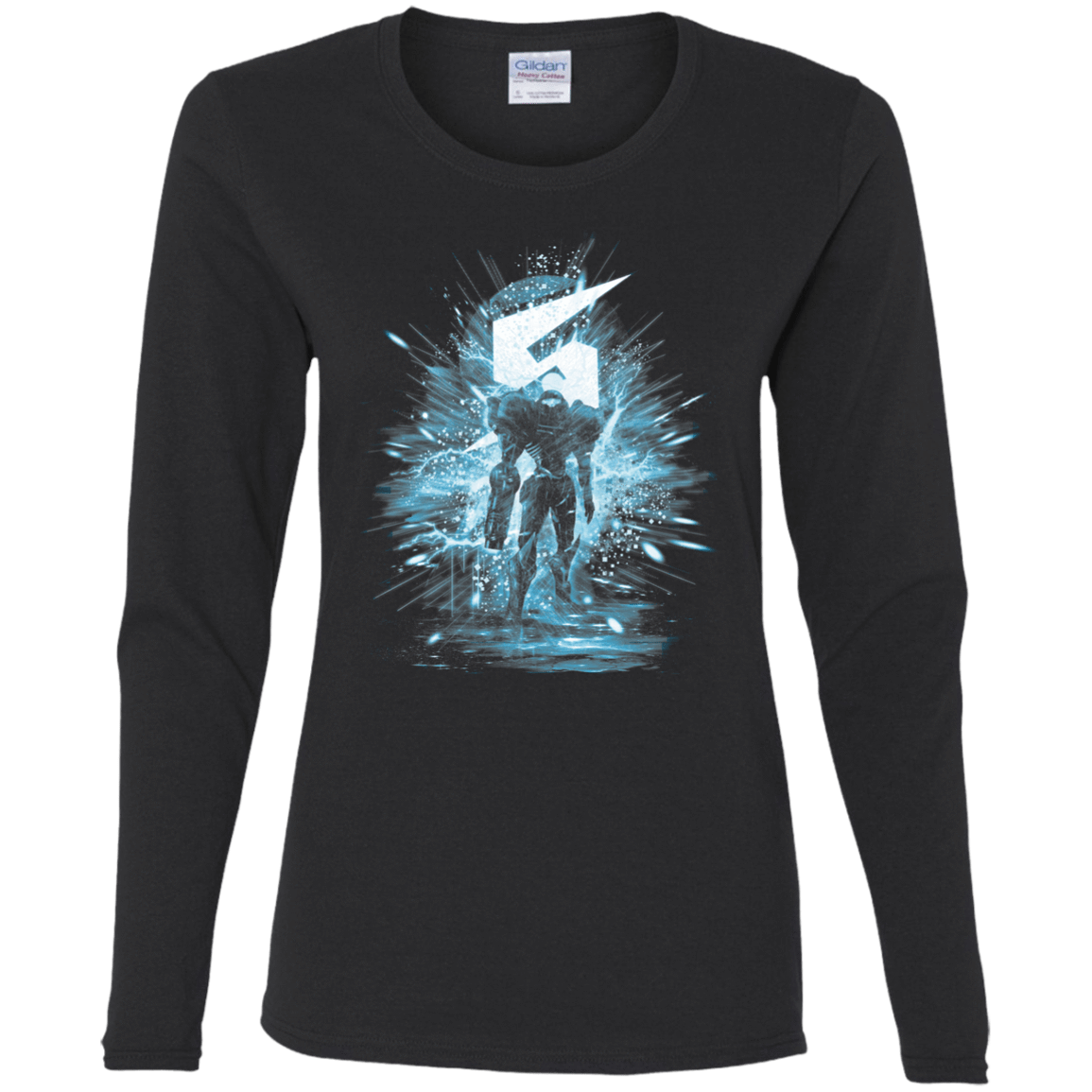 T-Shirts Black / S Samus storm Women's Long Sleeve T-Shirt