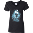 T-Shirts Black / S Samus storm Women's V-Neck T-Shirt