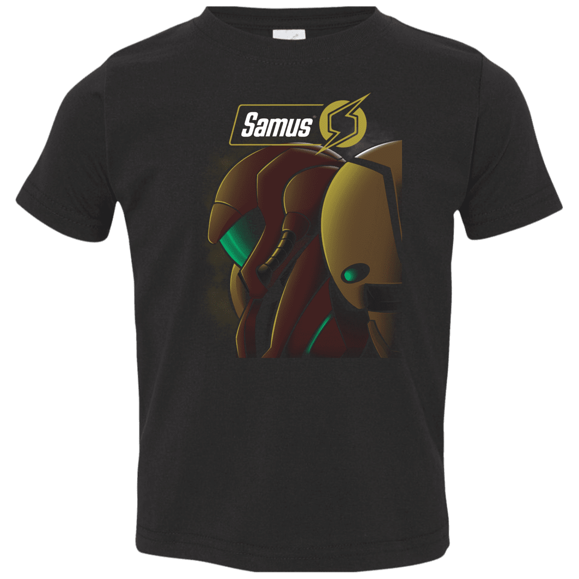 T-Shirts Black / 2T Samus Toddler Premium T-Shirt