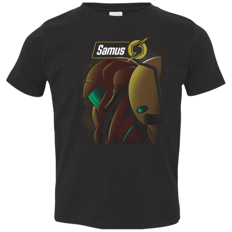 T-Shirts Black / 2T Samus Toddler Premium T-Shirt