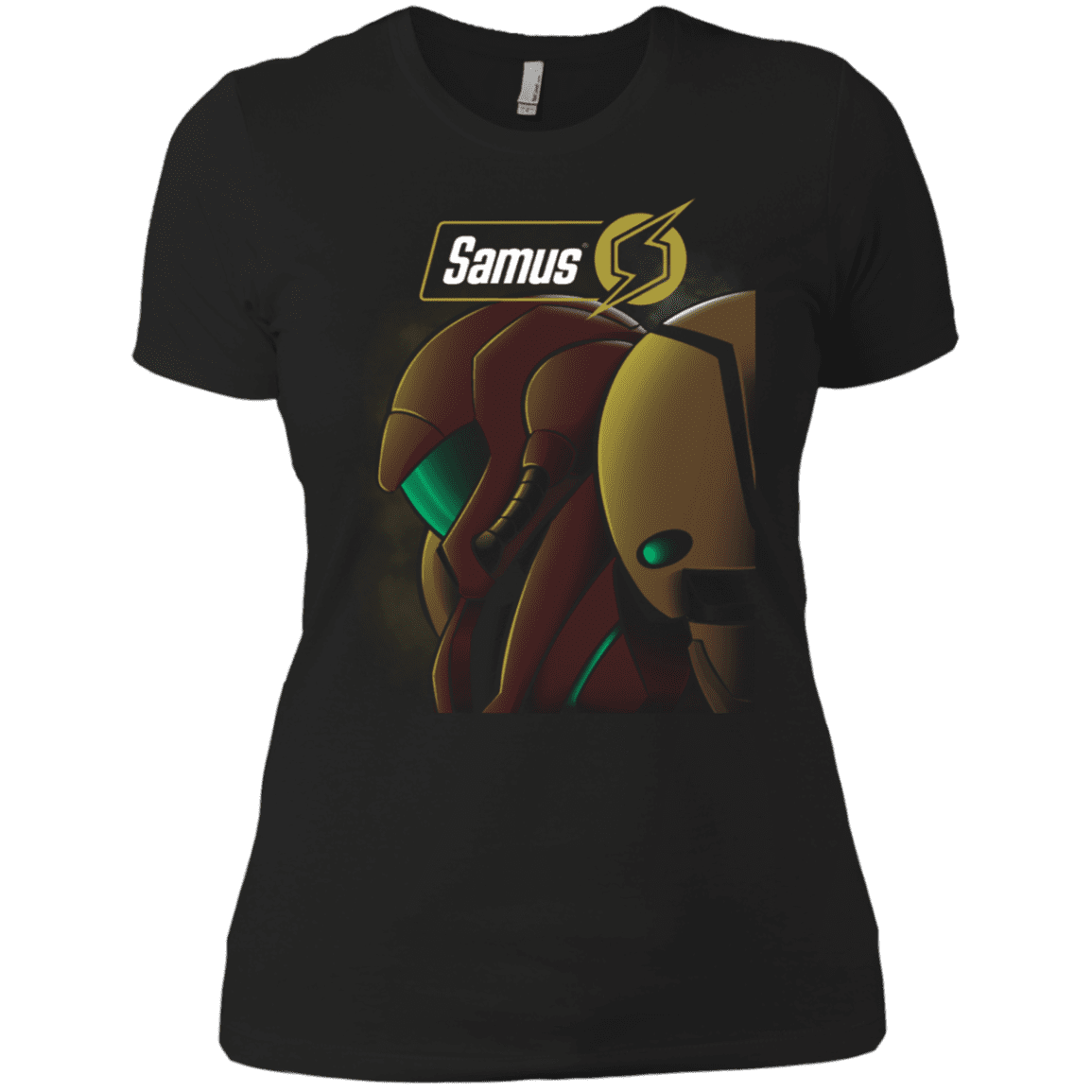 T-Shirts Black / X-Small Samus Women's Premium T-Shirt