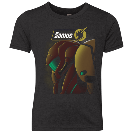 T-Shirts Vintage Black / YXS Samus Youth Triblend T-Shirt