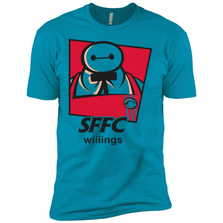 T-Shirts Turquoise / YXS San Fransokyo Fried Chicken Boys Premium T-Shirt